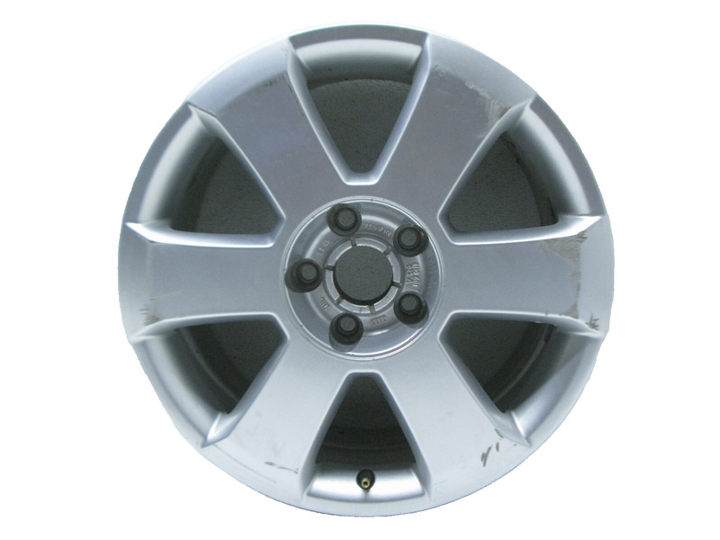 03-06 AUDI B6 A4 7,5 x 17 INCH ALLOY RIM WHEEL SIX 6 SPOKE OEM 021523 2