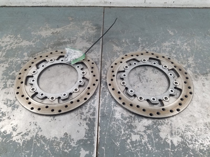2012 09 - 13 Harley Touring CVO Street GlideFloating Front Rotors#0556 P6