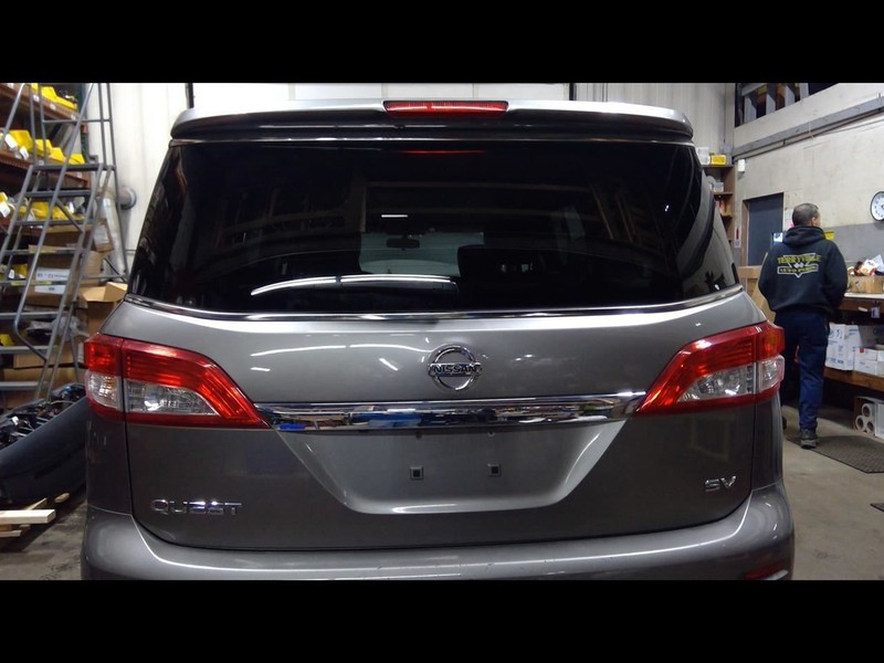Trunk/Hatch/Tailgate Manual Lift With Rear View Monitor Fits 12-14 QUEST 1539877
