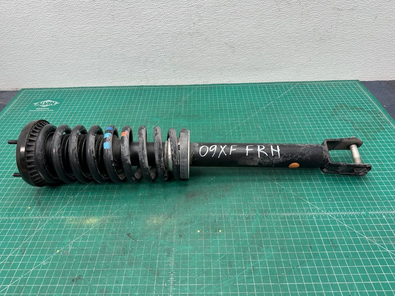 09-10 JAGUAR XF 4.2L FRONT RIGHT SUSPENSION SHOCK ABSORBER STRUT W/ SPRING OEM