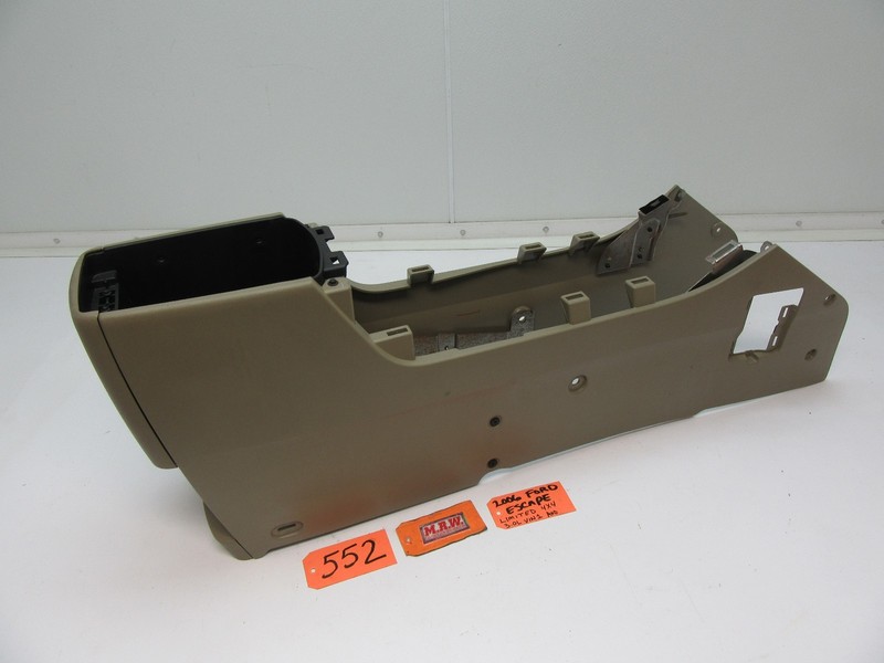 05 06 07 ESCAPE CENTER CONSOLE BASE TRIM FLOOR SIDE TAN PANEL LID COVER for FORD