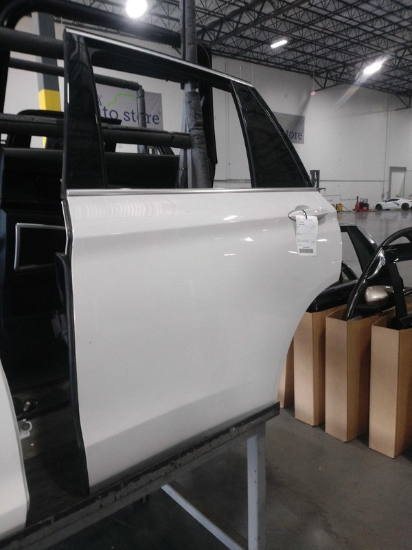 2015 BMW X5 Rear Left Door White OEM Good Condition 4DR SUV 83246