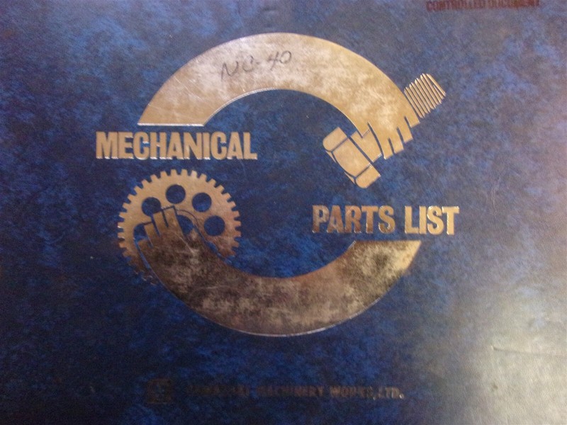Yamazaki Machinery Works Mechanical Parts List 55045 *FREE SHIPPING*