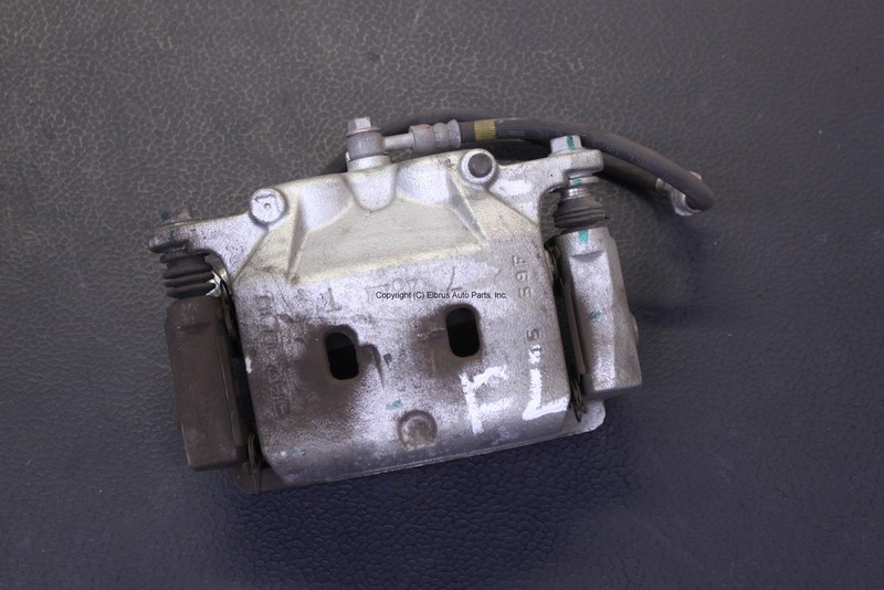INFINITI Q50 14 - 23 FRONT DRIVER BRAKE CALIPER W/O 4 OPPOSED PISTONS OEM *75K*