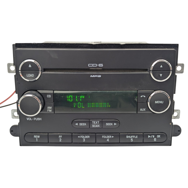 2008-2009 Ford Fusion Milan Radio Stereo 6 Disc CD MP3 Player 8E5T-18C815-DB OEM