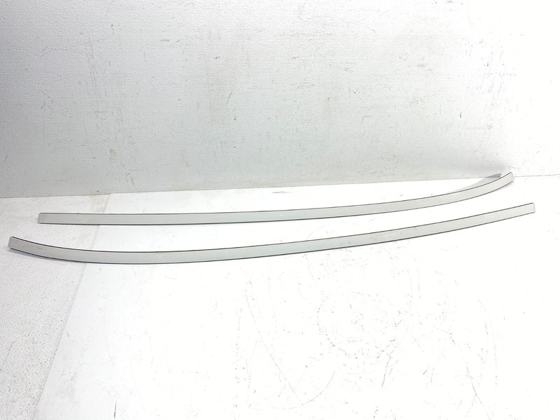 14-19 BMW F16 F86 X6M Left & Right Roof Drip Moulding Trim White Pair Set OEM✅