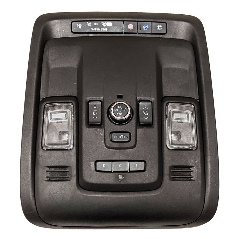 OEM Overhead Dome Light Sunroof Switch Panel GM Suburban Tahoe Yukon 2022-2024
