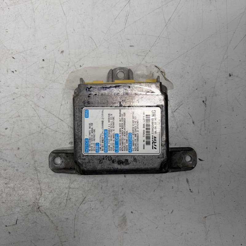 07-11 Honda Civic Si 4D SRS Control Unit Module 77960-SNA-L21 OEM
