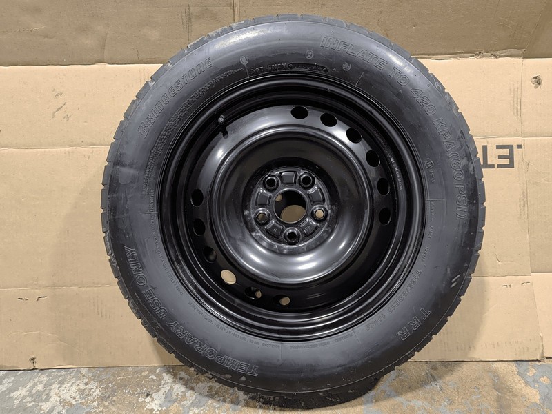 2019-2025 Toyota RAV4 Spare Wheel Donut Rim Tire R17 T165/80 OEM