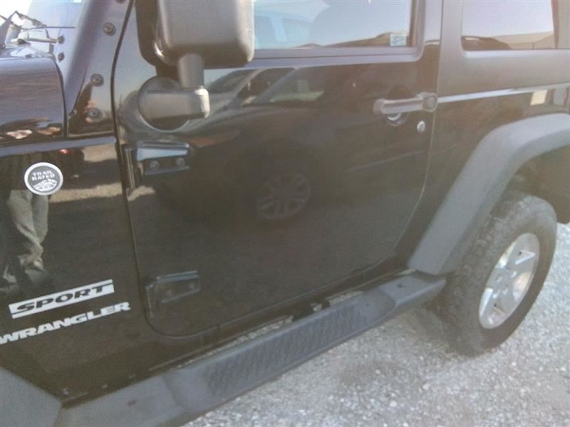 Driver Front Door VIN W 6th Digit Jk Body Full Door Fits 11-18 WRANGLER 3377274