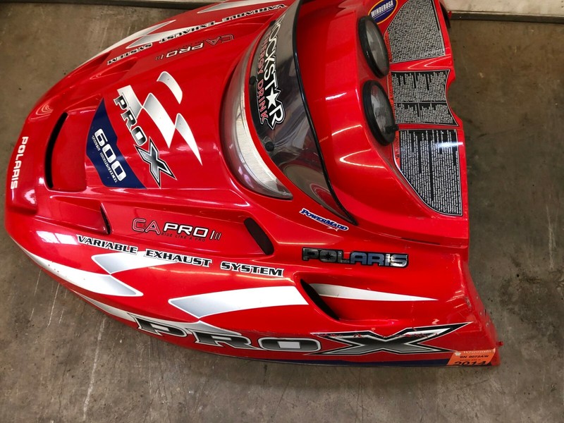 Polaris Snowmobile PRO-X Hood FREE SHIP TO WI IL MN IA ND SD