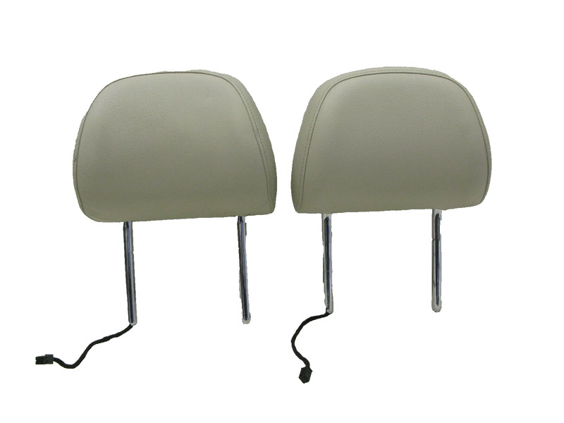 08-16 AUDI 8T A5 S5 COUPE FRONT RIGHT AND LEFT HEAD REST HEADREST SET 022110