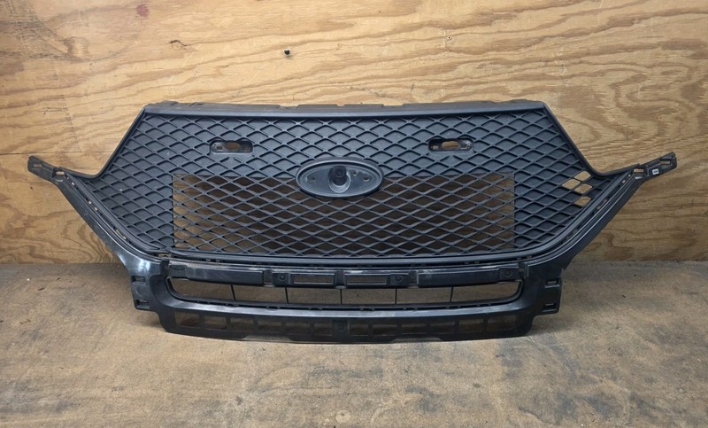 2020 2021 2022 FORD EXPLORER POLICE INTERCEPTOR FRONT GRILLE TEXTURED OEM DAMAGE
