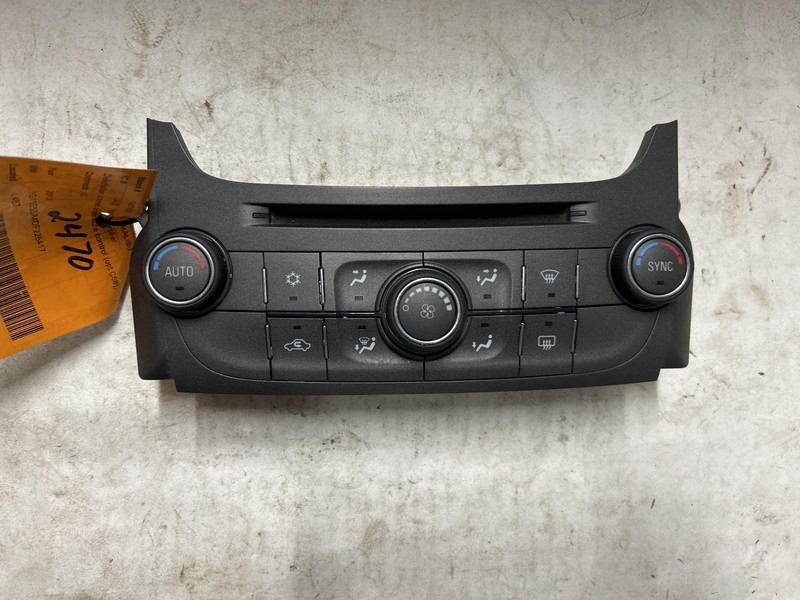 2013 CHEVROLET MALIBU Heat AC Controller automatic dual zone 22854784 OEM 13