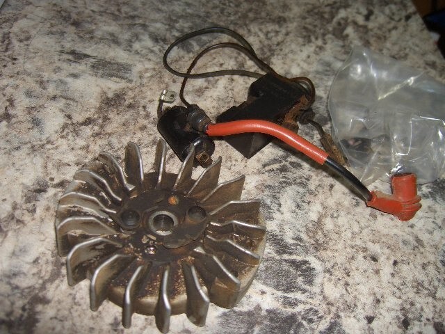 Husqvarna 162se both coils and flywheel chainsaw part162 sebin82