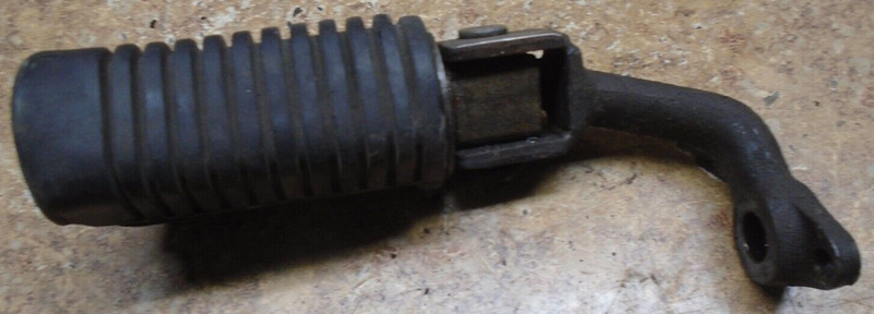 1980 Honda CB650 CB 650 C CB650C Left Front Foot Peg Pedal Mount 1981 1979 80
