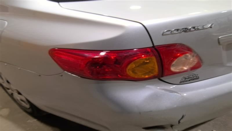 Driver Left Tail Light Quarter Panel Mounted Fits 09-10 COROLLA 3366388