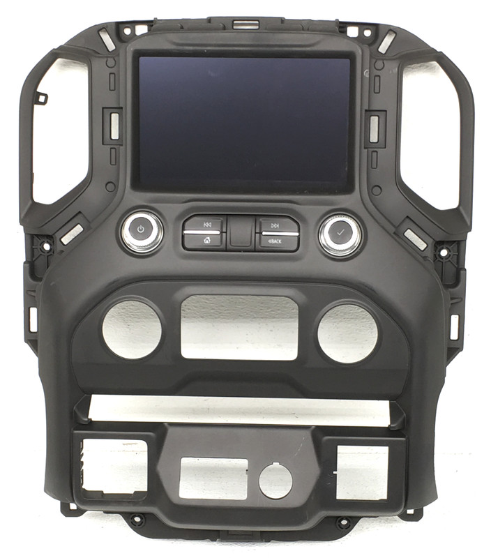 OEM Radio Audio Control Screen For GMC Sierra 1500, Denali 84743967 Scratches