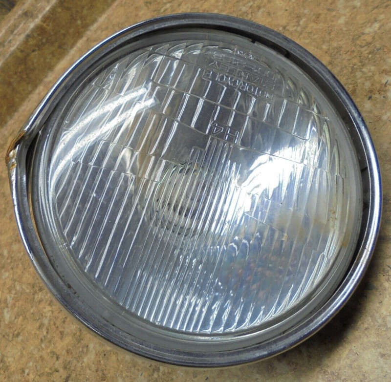1986 Kawasaki Vulcan VN750 VN 750 Front Headlight Head Light Lens Bulb 86 VN750A