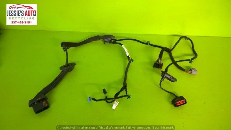 08-15 LAND ROVER LR2 SE PASSENGER RIGHT REAR DOOR WIRE WIRING HARNESS2067-124