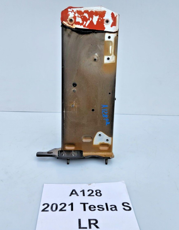 ✅ 2021-2023 OEM Tesla Model S Front Right Passenger Member Rail Longeron Red