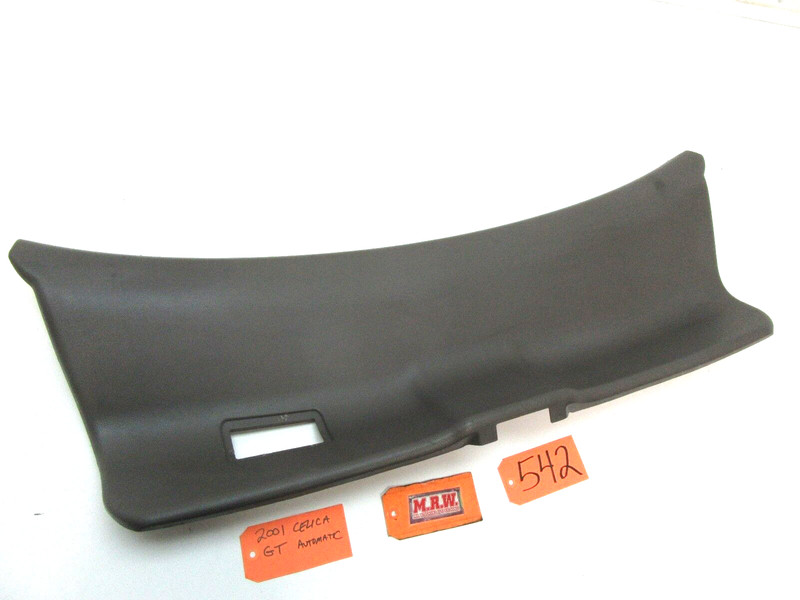 TRUNK DOOR PANEL TRIM HATCH LIFTGATE REAR BACK LATCH 00-02 TOYOTA CELICA GTS GT