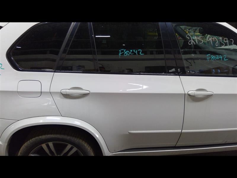 Passenger Rear Side Door White Fits 07-13 BMW X5 618134