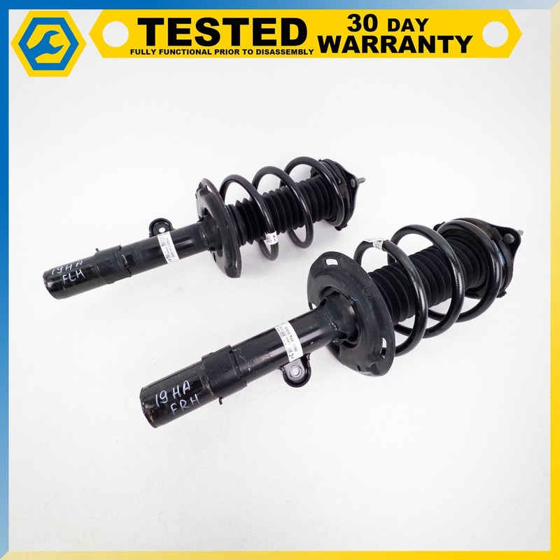 18-22 HONDA ACCORD LX FRONT RIGHT & LEFT SHOCK STRUT COIL SPRING SET OEM
