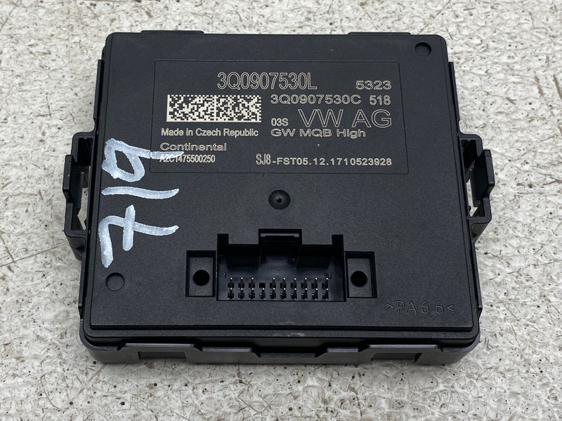 2018-2019 AUDI A3 GATEWAY INTERFACE COMPUTER CONTROL MODULE OEM LOT719
