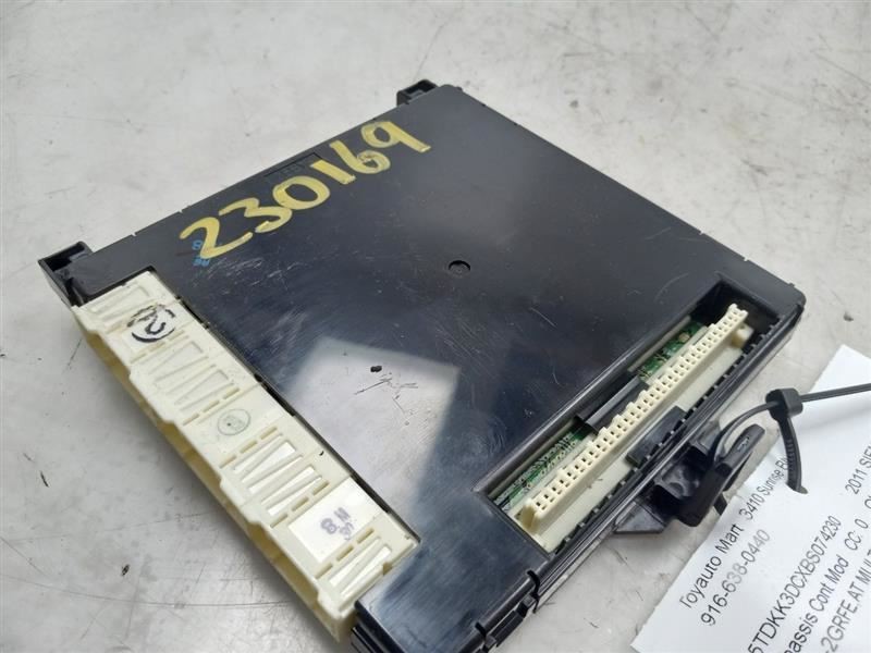 Chassis ECM Multiplex Network Left Hand Dash Fits 11-13 SIENNA