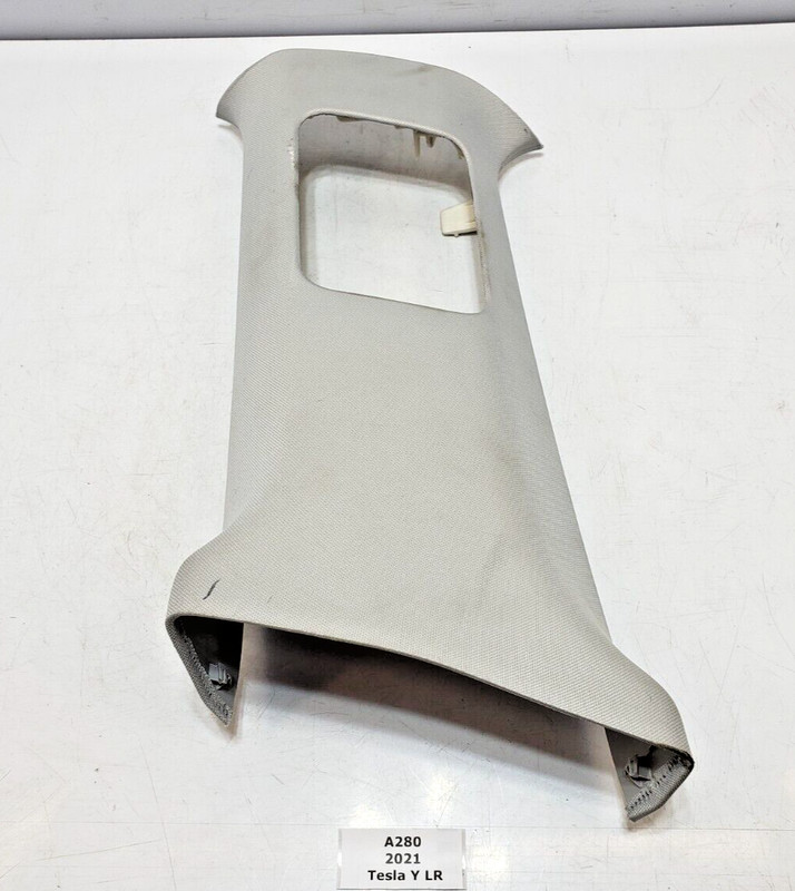 ✅ 2020-2023 OEM Tesla Model Y Left Driver Side B Pillar Upper Cover Panel