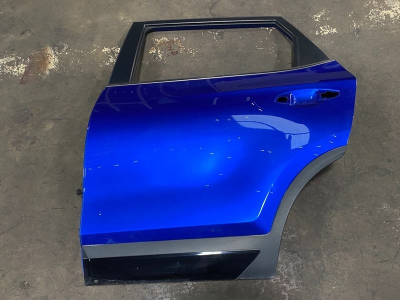 21-23 KIA SELTOS REAR LEFT DRIVER SIDE DOOR SHELL PANEL BLUE OEM #A0.65