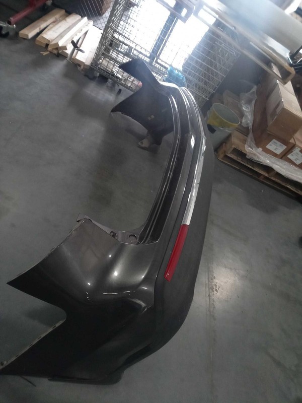2010-2013 Acura MDX Rear Bumper Assembly Grey OEM Used, Scratches