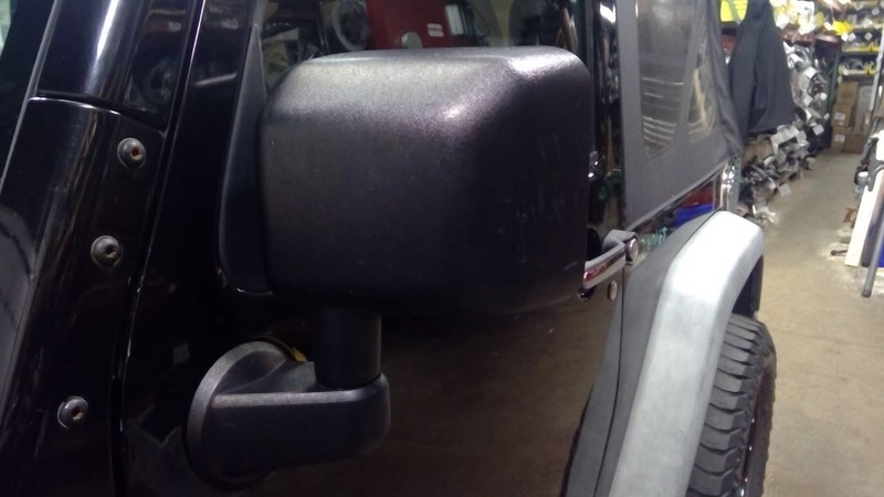 Driver Side View Mirror Full Door VIN W 6th Digit Fits 11-18 WRANGLER 1785523