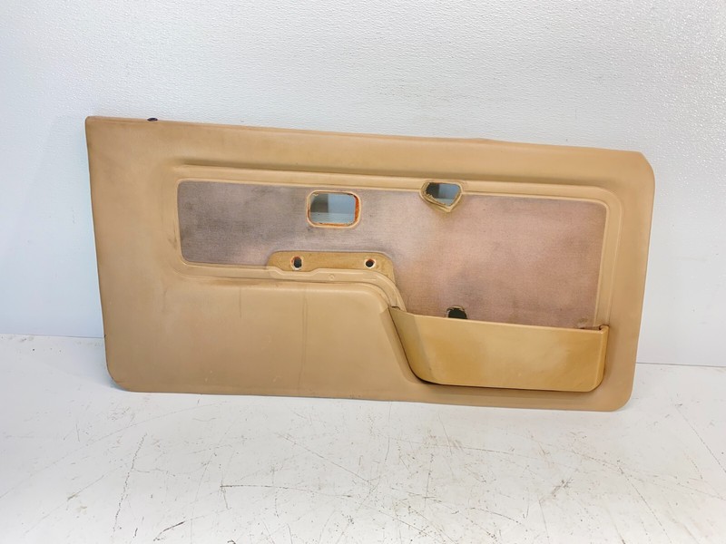 83-92 BMW E30 3 Series Front Left Driver Interior Door Panel Card Beige OEM✅