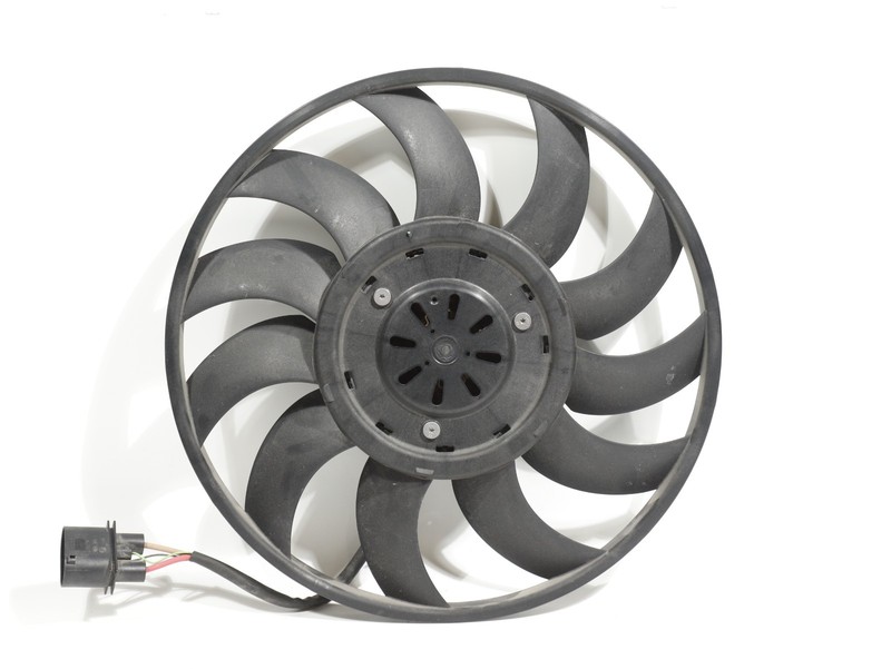 11-18 Audi A8 A8L D4 C7 A6 3.0L Radiator Cooling Fan Motor Assembly 4H0959455AC