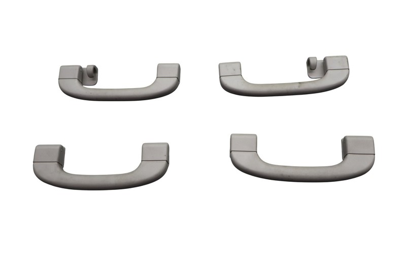 07-13 BMW E70 X5 Front & Rear Upper Roof Headliner Grab Handle Set Of 4 Oem
