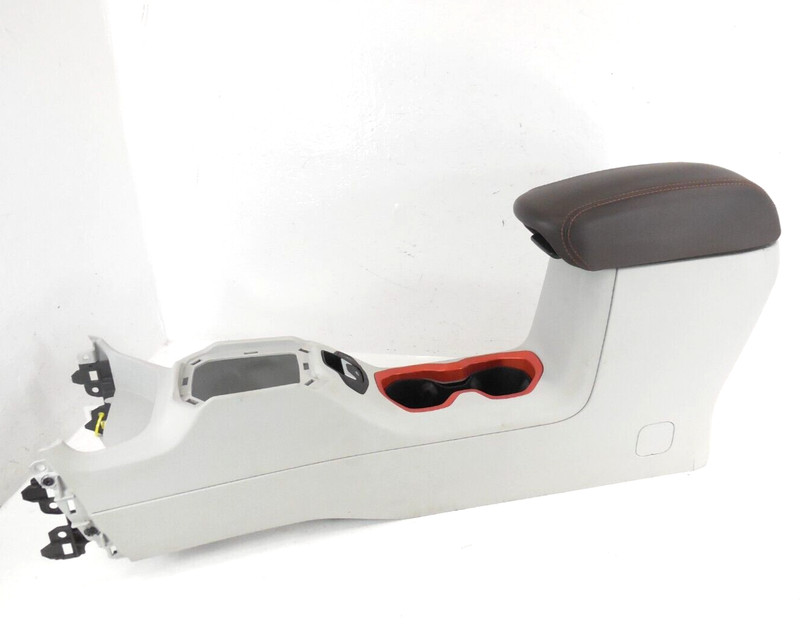 2015-2017 Jeep Renegade Center Console Arm Rest Cup Holder OEM Gray Brown Orange