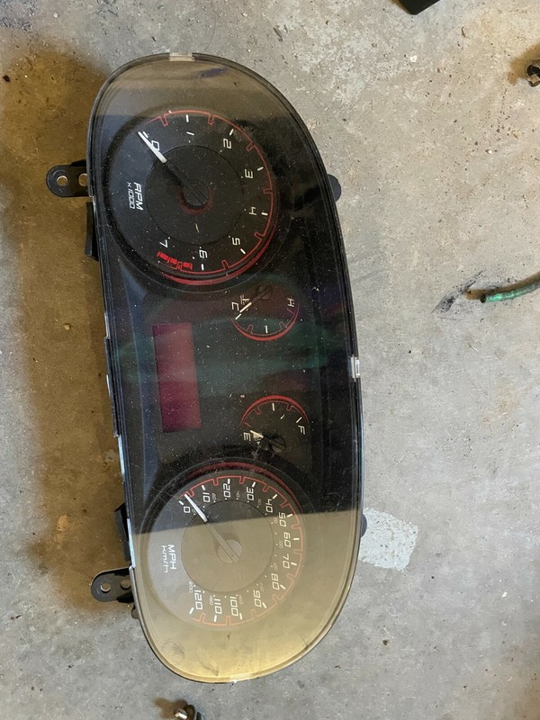 15 DODGE DART GAUGE INSTRUMENT SPEEDOMETER CLUSTER 68242886AC only 20k
