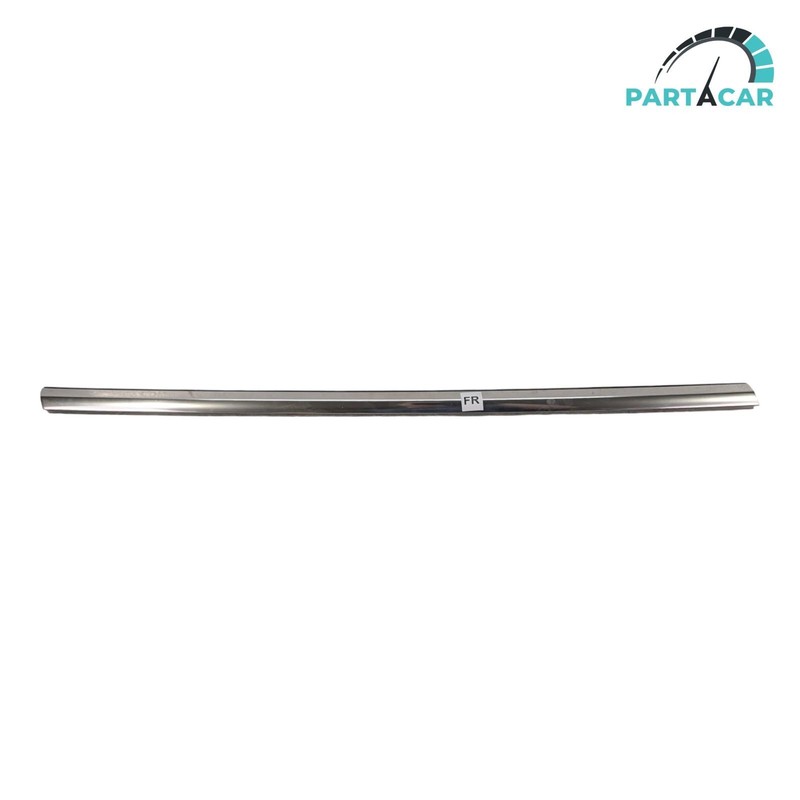 17-20 Tesla Model 3 Front RH Passenger Door Window Chrome Belt Molding OEM SCUFF