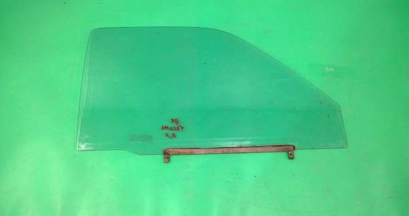 89 TOYOTA TACOMA PICKUP PASSENGER RIGHT FRONT WINDOW DOOR GLASS W/O VENT 3329-8