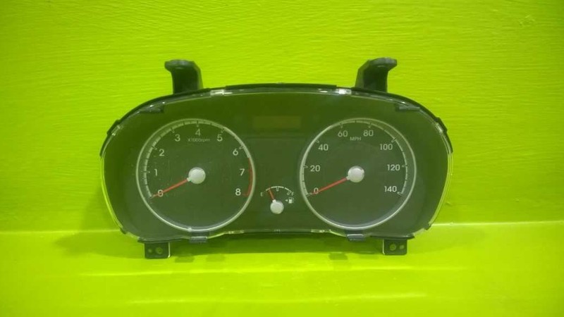 10 11 ACCENT AT SPEEDOMETER CLUSTER MPH 210K MILES OEM 3902-1