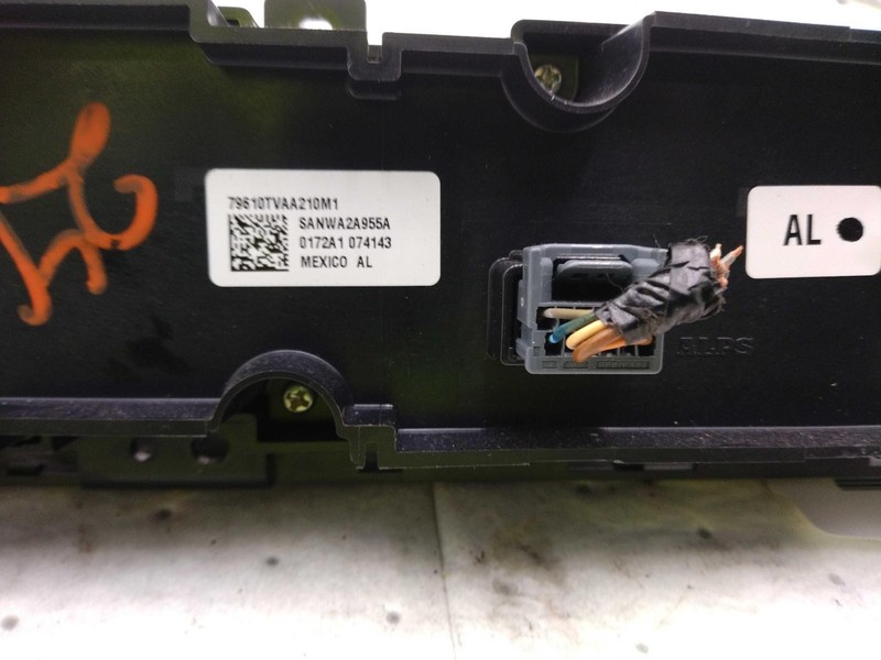 Used A/C Selector Switch fits: 2022 Honda Accord US market turbo ID 79610TVAA210
