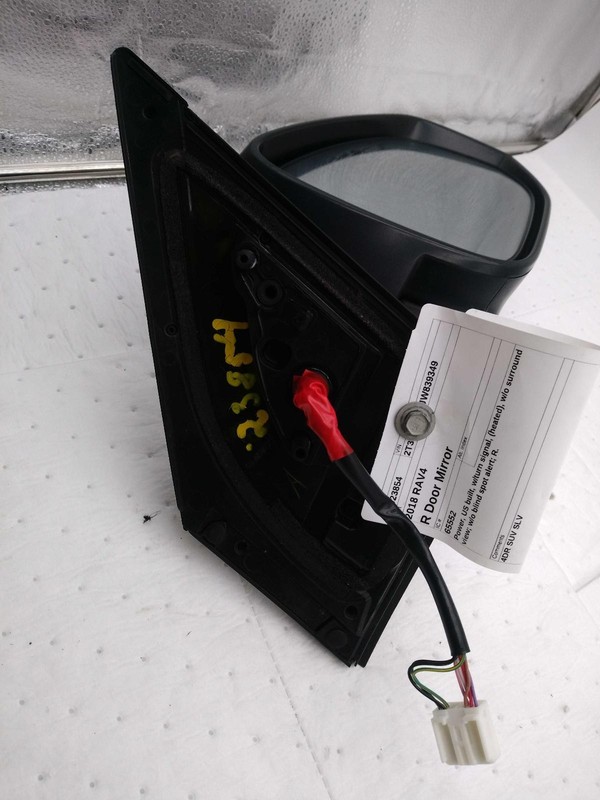 2018 Toyota RAV4 Right Door Mirror Assembly Silver OEM 235117 91K Miles