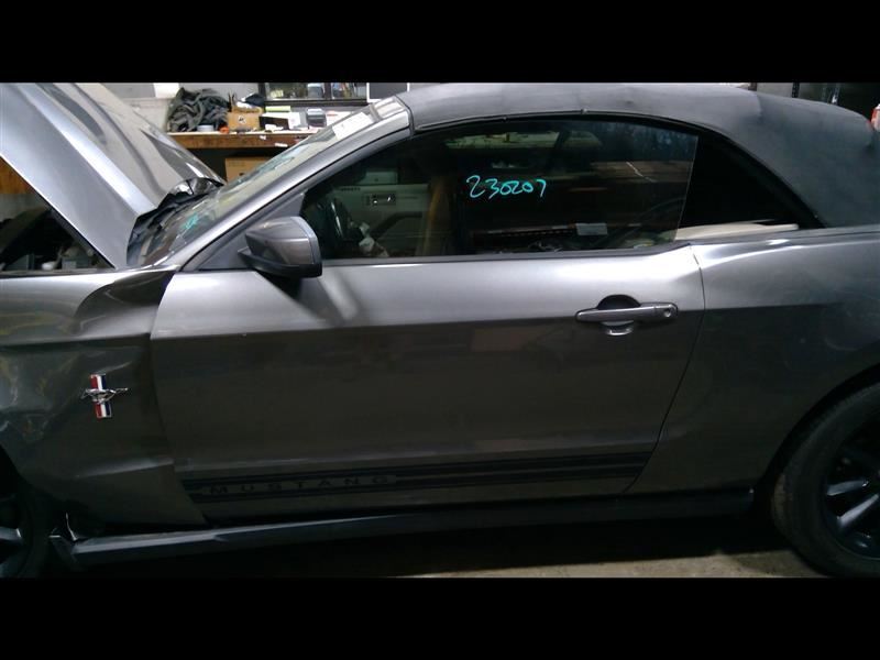Driver Left Front Door Electric Convertible Gray UJ Fits 10-12 MUSTANG 1136098