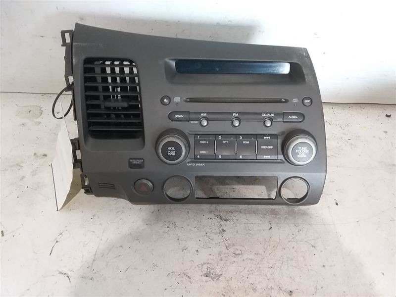 2006-2011 Honda Civic Radio Receiver Assembly w/o Navigation fits Sedan w/VP