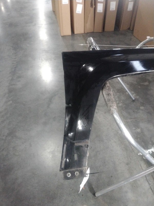 2014 Jeep Patriot Right Fender Black Good Condition No Rust Paint Chip