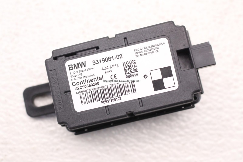 BMW 335I GT 14 15 16 THEFT LOCKING REMOTE RECEIVER MODULE 434 MHZ 61359319081