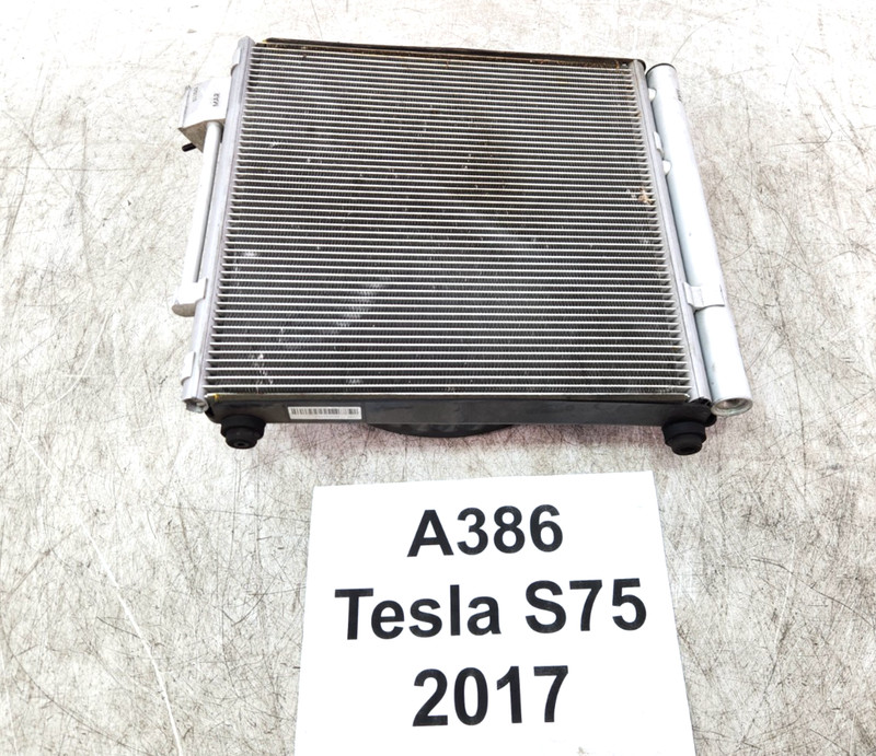 ✅12-20 OEM Tesla Model S Front Right Passenger Fan AC Condenser Radiator SET 41k