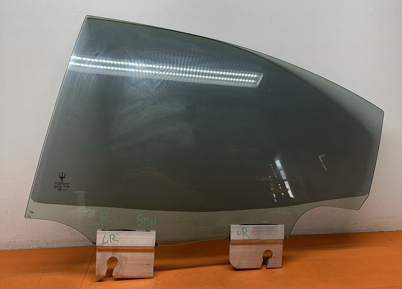 2014 - 17 Maserati Ghibli LEFT REARWindow Saint-Gobain Door Glass LR OE Sedan